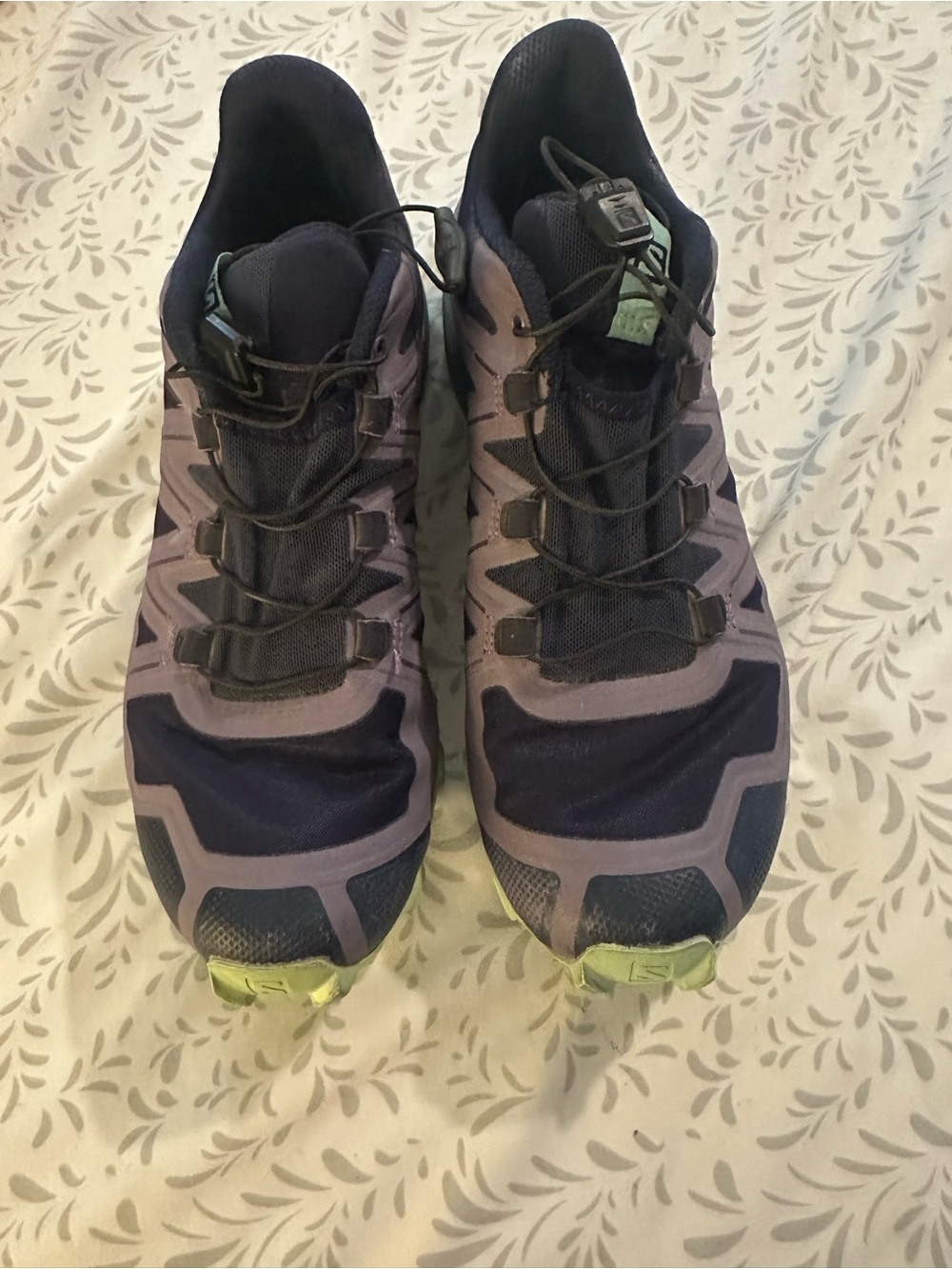 Salomon Women's Trail Running Shoes in Navy and Gray